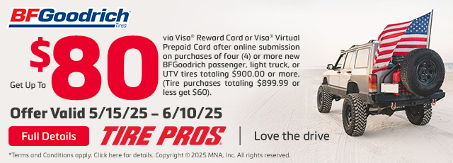 BFGoodrich Special | The Pit Stop Tire Pros